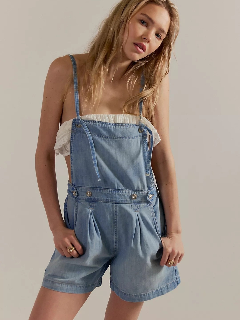 We The Free Axel Denim Shortalls
